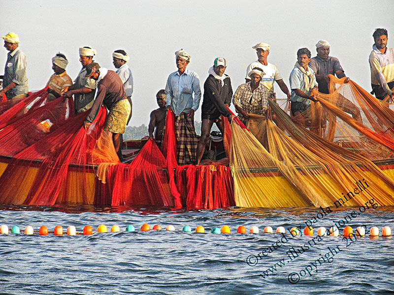 Pescatori nel Kerala