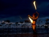 Yiefa play fire in the sea