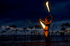 Yiefa play fire in the sea